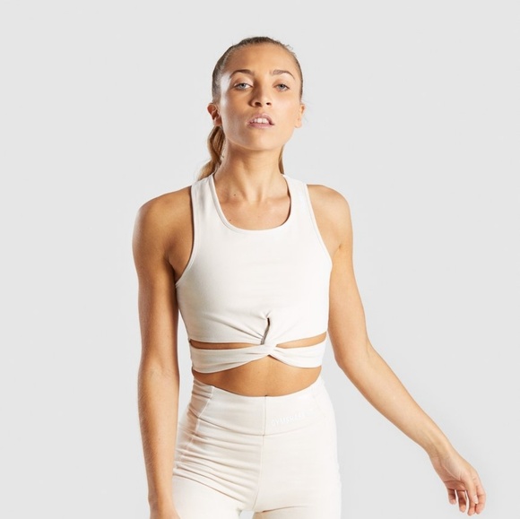 Gymshark Tops - Gymshark Pastel Twist Crop Top